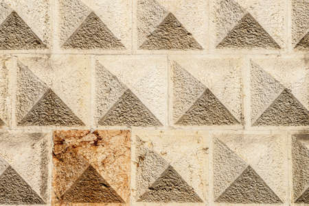 Ferrara (Emilia Romagna, Italy) - Wall of the palace called Palazzo dei Diamanti