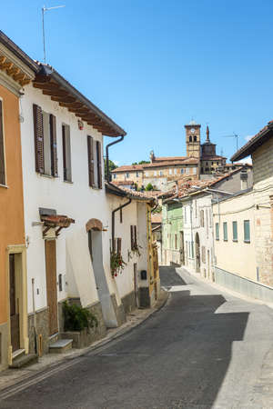 Grazzano Badoglio (Asti, Piedmont, Italy), old town in Monferrato