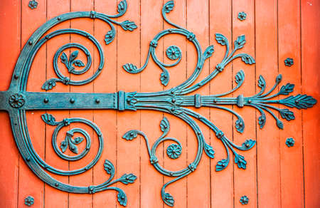 Arles (Bouches-du-Rhone, Provence-Alpes-Cote d'Azur, France) - Saint-Trophime church, the main portalの写真素材