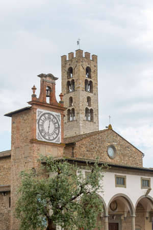 Historic church of Impruneta (Florence, Tuscany, Italy)の写真素材