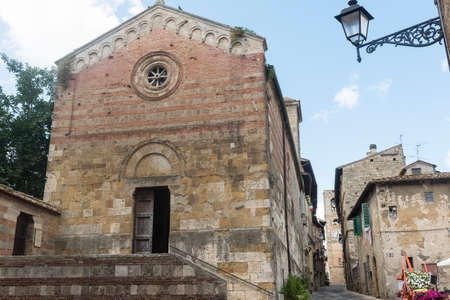 Colle di Val d'Elsa (Siena, Tuscany, Italy), historic cityの写真素材