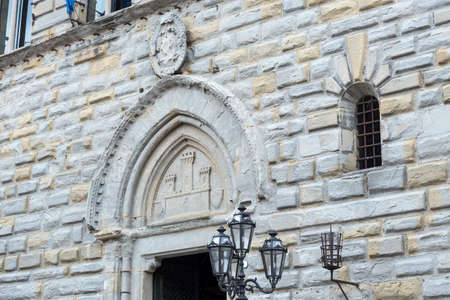 Citta di Castello (Perugia, Umbria, Italy): historic buildingのeditorial素材