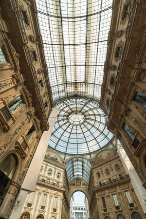 Milan (Lombardy, Italy) - Gallery called Galleria Vittorio Emanueleのeditorial素材