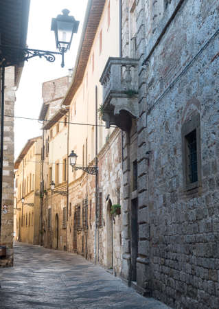 Colle di Val d'Elsa (Siena, Tuscany, Italy), historic cityの写真素材