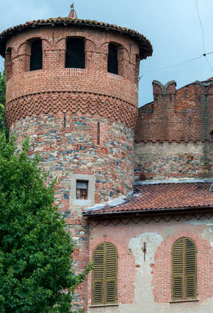 Molare (Alessandria, Piedmont, Italy): the historic castle in Monferratoのeditorial素材