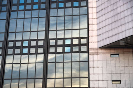 Milan (Lombardy, Italy): modern building near the Cimitero Monumentale