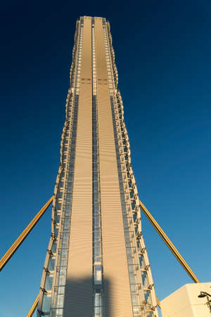Milan (Lombardy, Italy): modern tower in Citylifeのeditorial素材