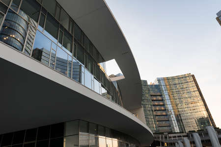 Milan (Lombardy, Italy): modern buildings in the Gae Aulenti squareのeditorial素材