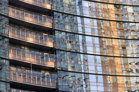 Milan (Lombardy, Italy): modern building in the Gae Aulenti square