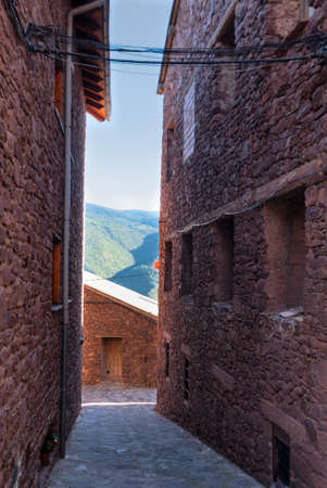 Vilamur (Catalunya, Spain): old typical village in the Pyrenees.