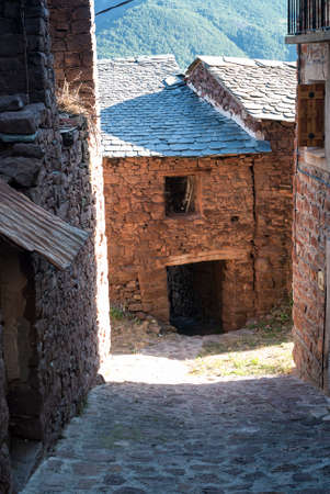 Vilamur (Catalunya, Spain): old typical village in the Pyrenees.の写真素材