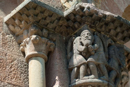 Sant Joan de les Abadesses (Catalunya, Spain) - The medieval abbeyの写真素材