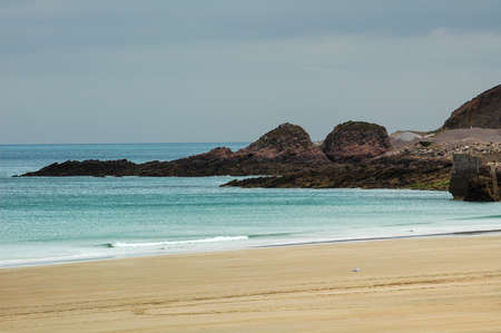 Sables-d'Or-les-Pins (Brittany, France).: the beach at summer