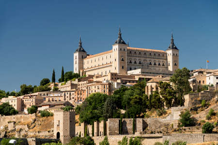 Toledo (Castilla-La Mancha, Spain): the Alcazar, historic castleのeditorial素材