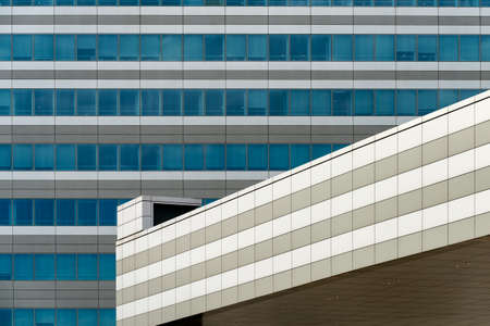 Milan (Lombardy, Italy): modern office buildings in the new Portello areaの写真素材