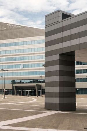 Milan (Lombardy, Italy): modern office buildings in the new Portello areaの写真素材