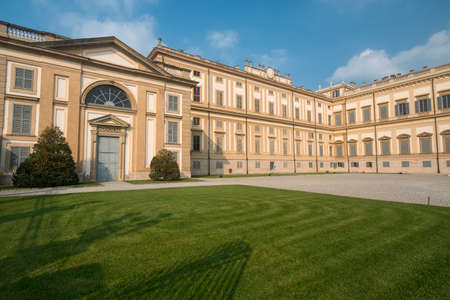 Monza (Brianza, Lombardy, Italy) - Royal Palace, the exteriorのeditorial素材