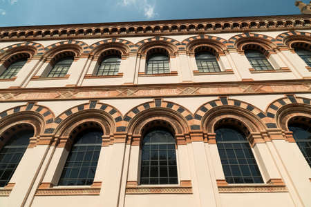 Milan (Lombardy, Italy): the palace hosting the Museum of Natural History, into the Indro Montanelli...