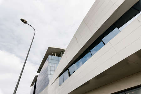 Tradate (Lombardy, Italy): modern buildingの写真素材