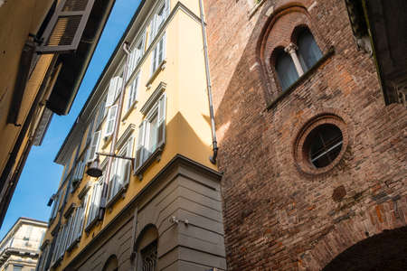 Monza (Brianza, Lombardy, Italy) :  the medieval tower of Teodolinda, built in 13th century and...