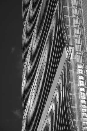 Milan (Lombardy, Italy): the skyscraper known as Allianz Tower in the new Citylife area (Tre Torri)....