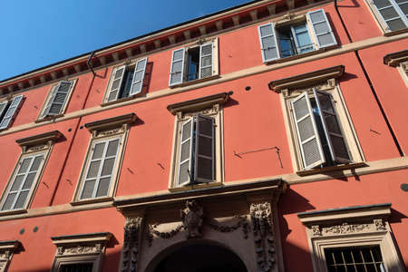 Fiorenzuola d'Arda (Piacenza, Emilia Romagna, Italy): historic buildingのeditorial素材