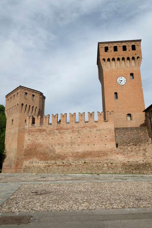 Formigine (Modena, Emilia Romagna, Italy): the historic castleの写真素材