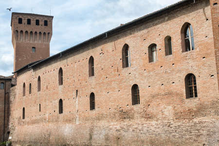 Formigine (Modena, Emilia Romagna, Italy): the historic castleの写真素材