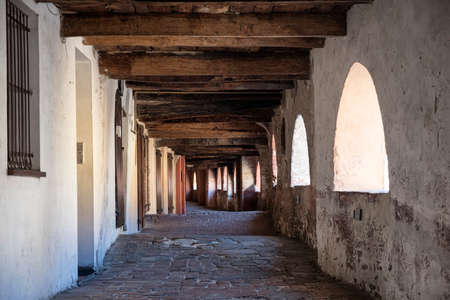 Brisighella (Ravenna, Emilia Romagna, Italy): the famous covered street known as via degli Asini or via del Borgoのeditorial素材