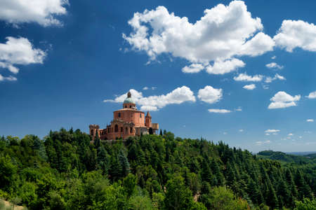 Bologna (Emilia Romagna, Italy): the historic Sanctuary of Madonna di San Luca