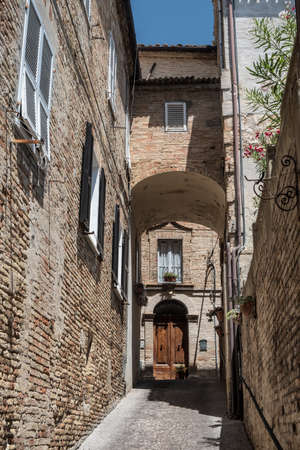 Sant'Elpidio a Mare (Fermo, Marches, Italy): historic townの写真素材