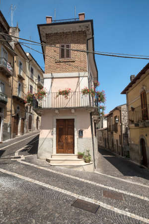 Pettorano sul Gizio (L'Aquila, Abruzzi, Italy): old typical village near Sulmona