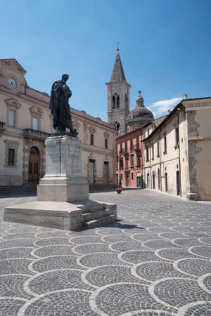 Sulmona (L'Aquila, Abruzzi, Italy): historic buildings along corso Ovidio