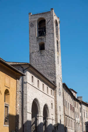 Narni (Terni, Umbria, Italy): medieval buildings in the historic townのeditorial素材