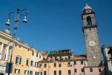 Pontremoli, Massa Carrara, Tuscany, Italy: historic city in Lunigianaの写真素材