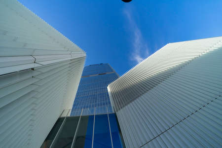 Milan, Lombardy, Italy: the Isozaki tower in the Citylife parkのeditorial素材