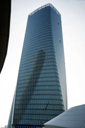Milan, Lombardy, Italy: the Hadid tower at Citylife