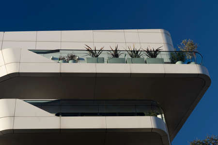 Milan, Lombardy, Italy: modern buildings at Citylife. The Hadid residential buildings