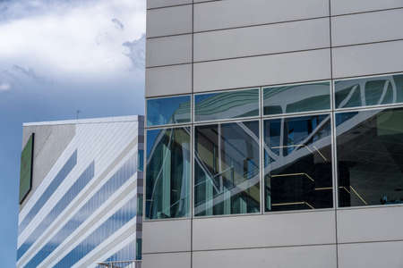 Modern buildings in the new Portello area in Milan, Lombardy, italy