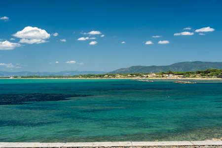 Monte Argentario, Grosseto, Tuscany, Italy: the promontory on the Tirreno sea at summerの写真素材