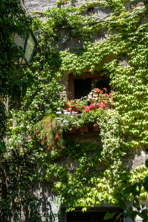 Calcata, Rome, Lazio, Italy: typical house of the medieval village