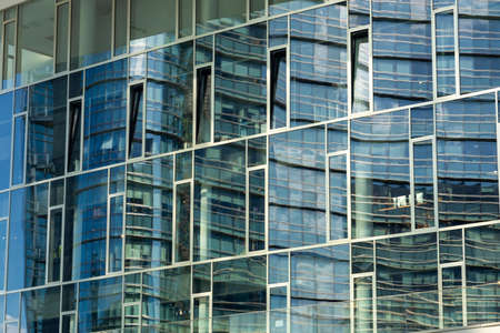 Modern buildings of Gae Aulenti square in Milan, Lombardy, Italy