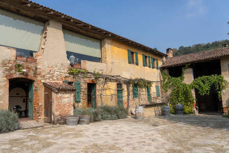 Natural Park of Curone, Lecco, Brianza, Lombardy, Italy: country houseのeditorial素材