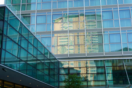 Milan, Lombardy, Italy: exterior of the modern skyscraper known as Torre Galfa, along via Fara, and...
