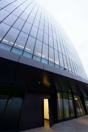 Milan, Italy: modern Citylife park with Libeskind tower