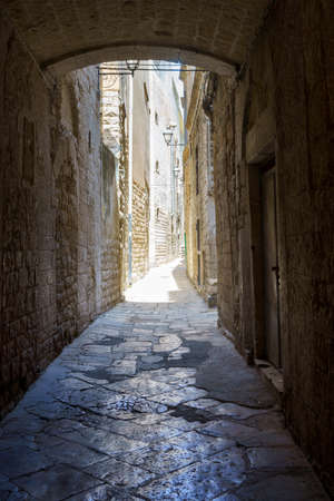 Bisceglie, historic city in Barletta Andria Trani province, Apulia, Italyの写真素材