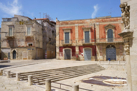 Ruvo di Puglia, historic city in Bari province, Apulia, Italy: cathedral (duomo)のeditorial素材