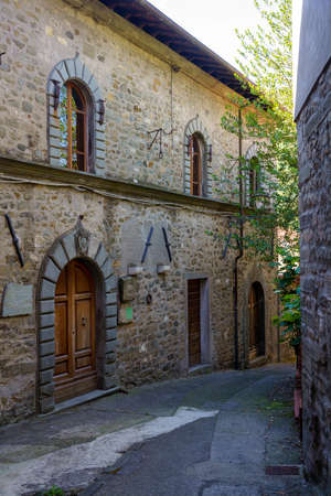 Casola in Lunigiana, historic town in Massa and Carrara province, Tuscany, Italy