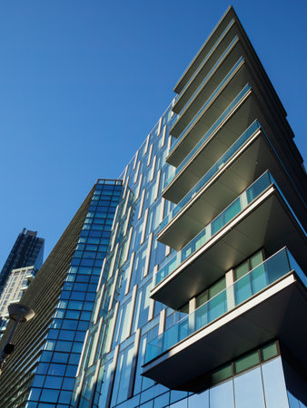 Modern buildings at Porta Nuova in Milan, Lombardy, Italy