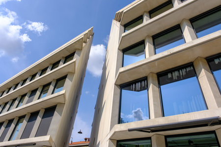 Buildings in Milan, Lombardy, Italyの写真素材